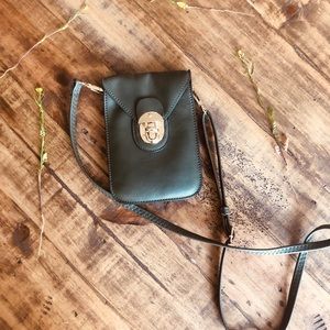 Olive Green Side Bag